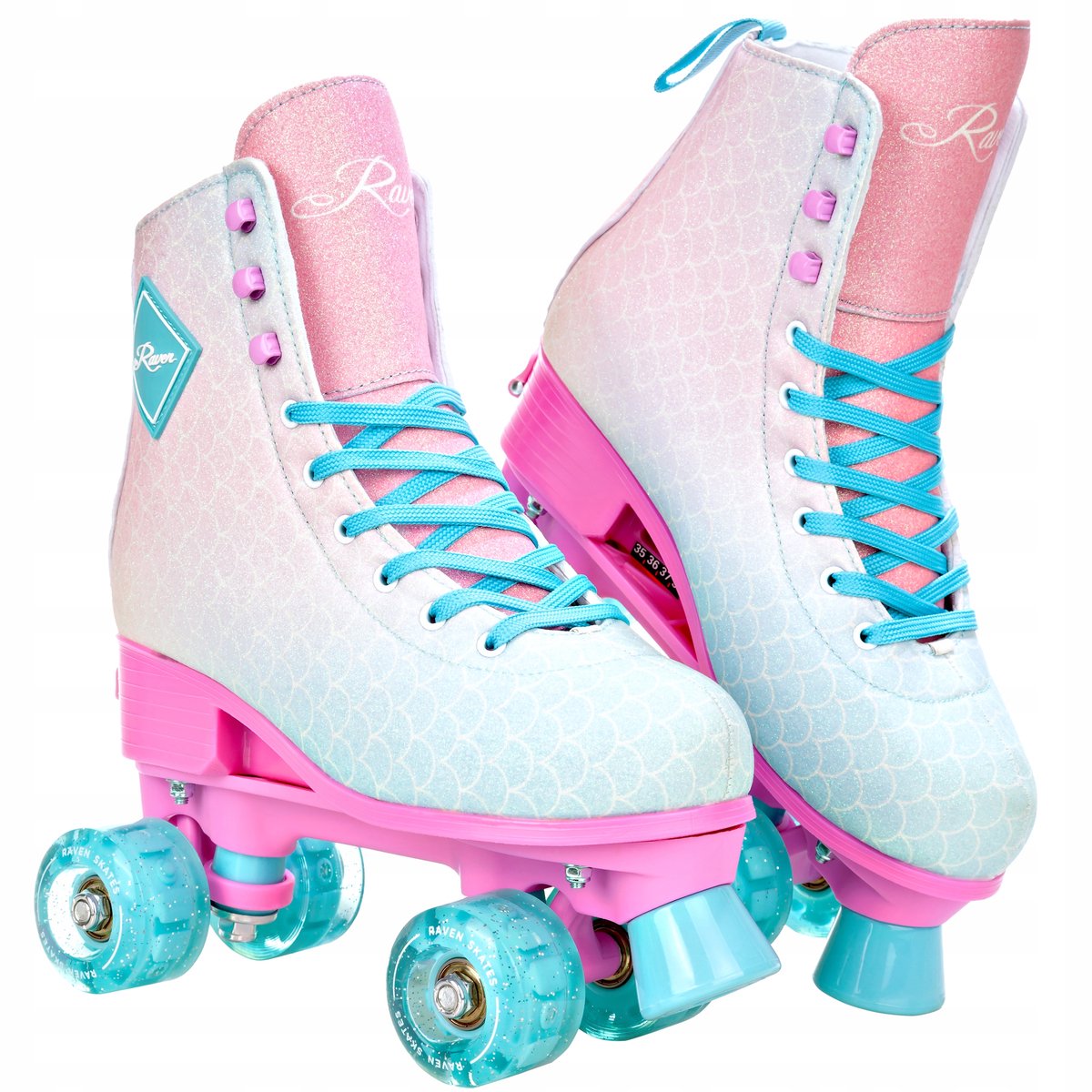 RAVEN Mides Retro Skates LED verstelbaar maat 39-42 Rolschaatsen kopen online