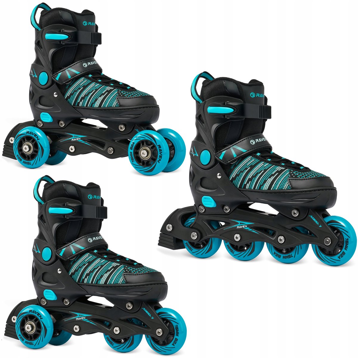 raven vella 3 in 1 inline skates rolschaatsen maat 40 43