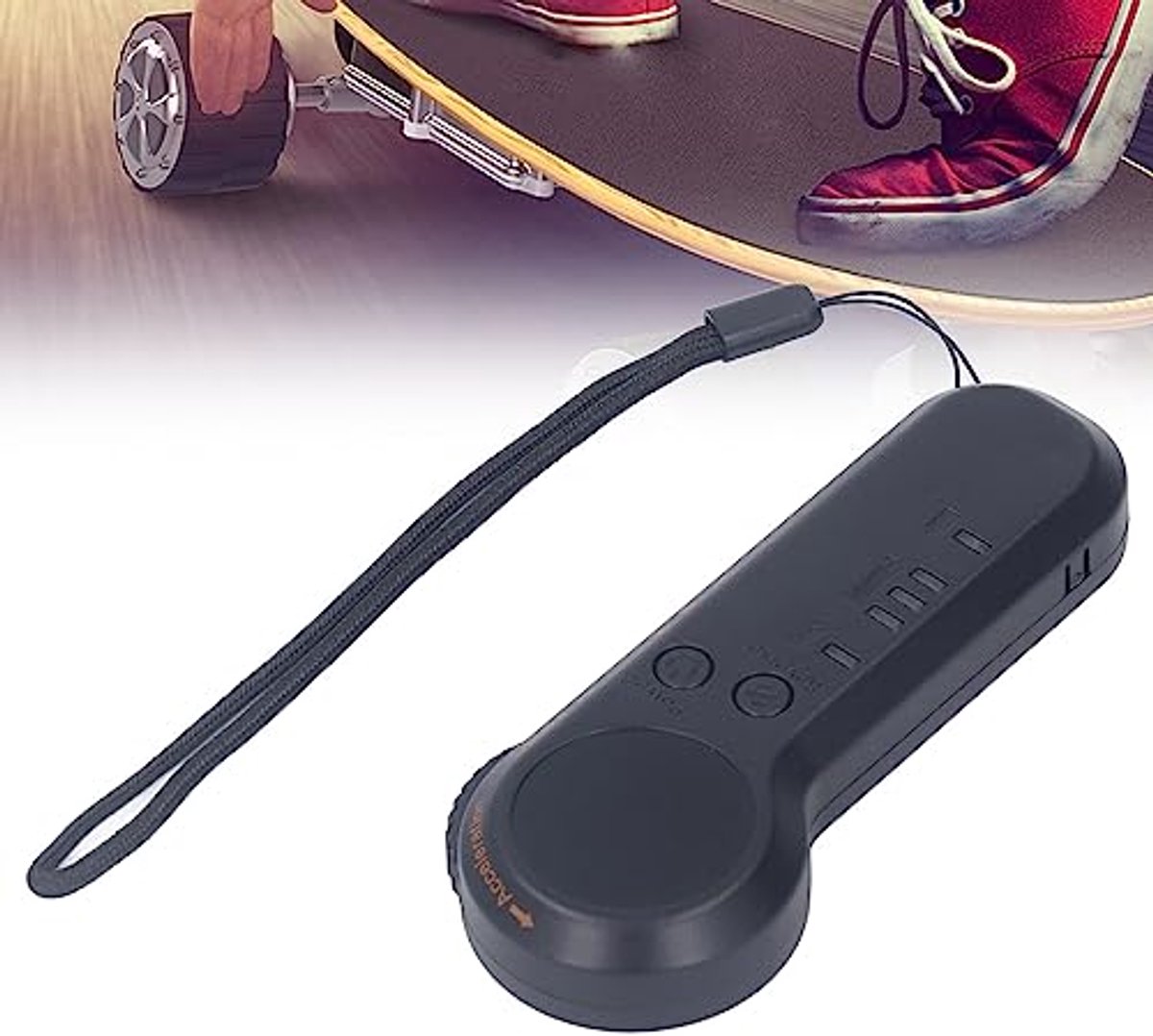 Remote Control for Electric with 3 Speed Modes, Statue Display and 300MAh Lithium Battery, Wireless Remote Control for Electric Longboard Skateonderdeel kopen online