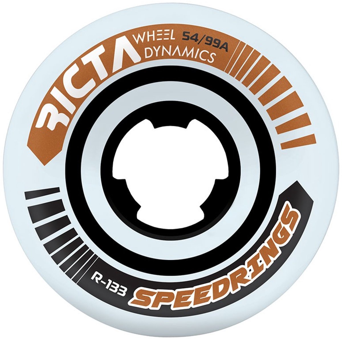 ricta speedrings wide skateboardwielen zilver 54 mm 99a