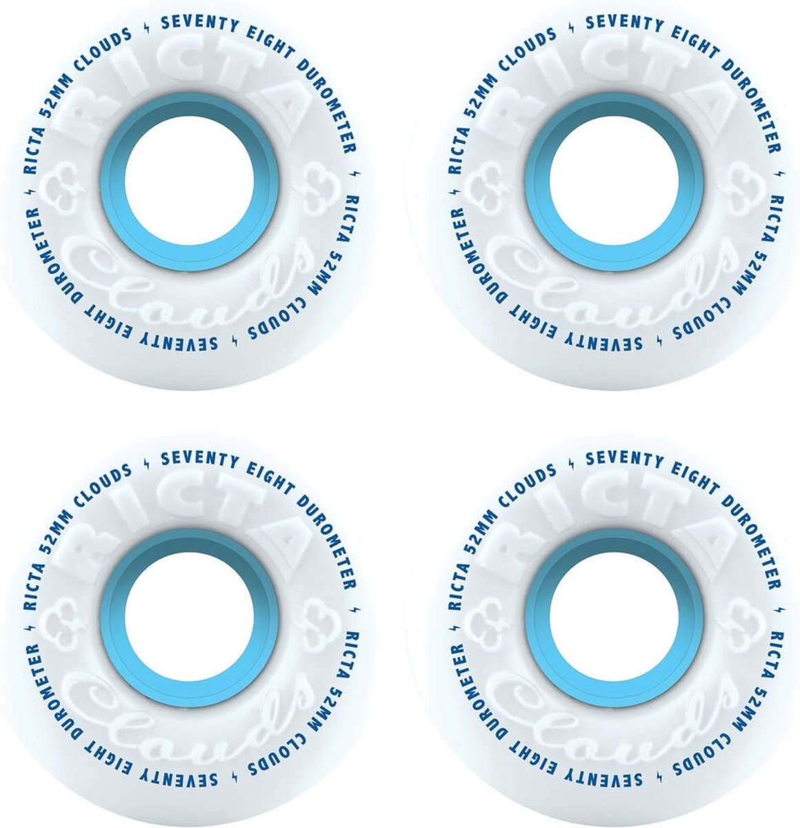 ricta wheels clouds 52mm white