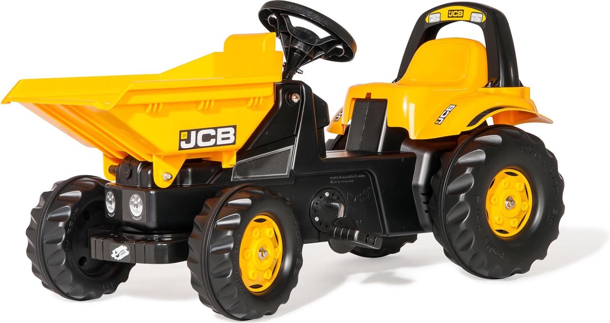 Rolly Toys RollyDumperKid JCB - Traptractor met Kiepbak Traptractor kopen online