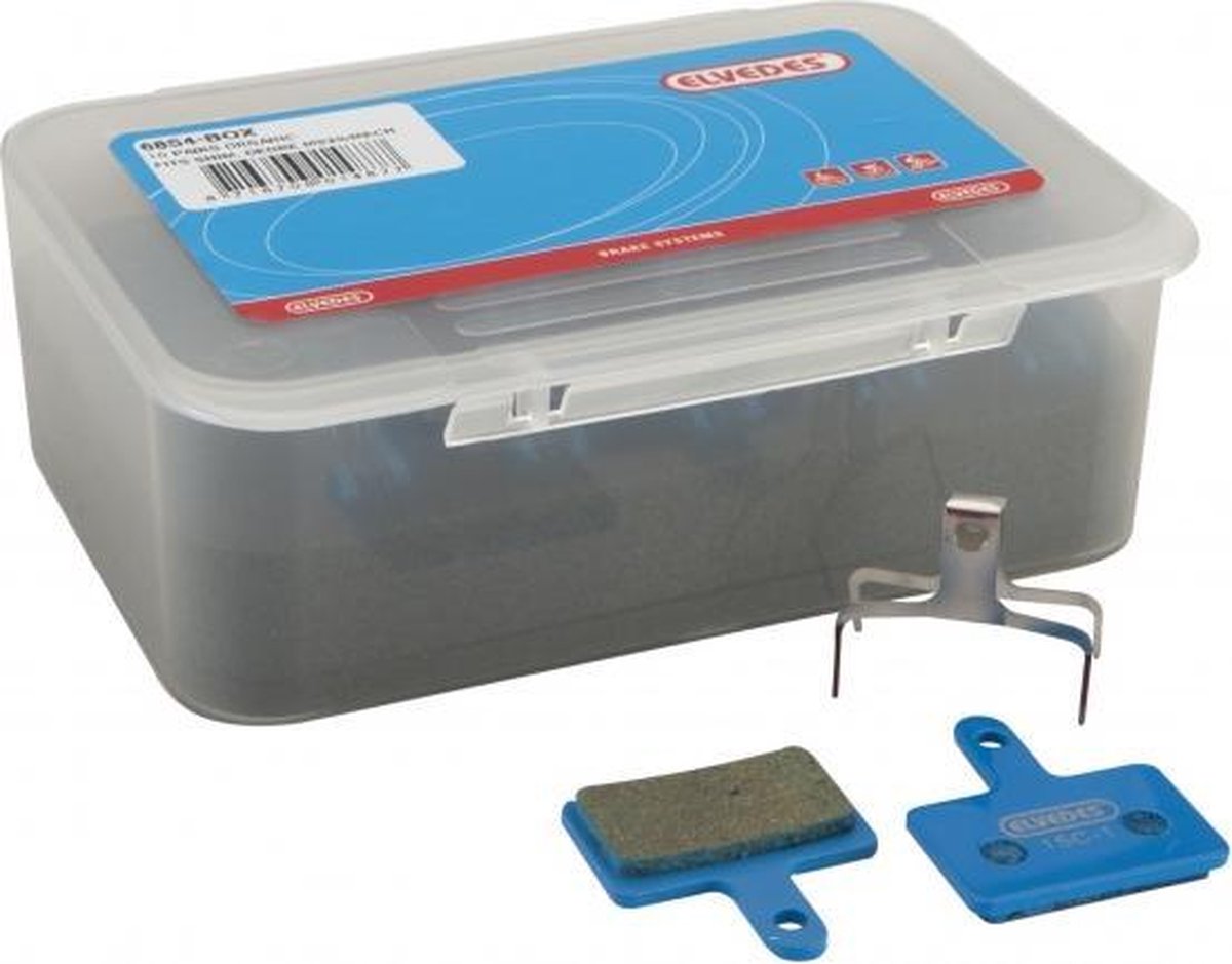 schijfremblokset elvedes shimano tektro rst gesinterd 25 paar