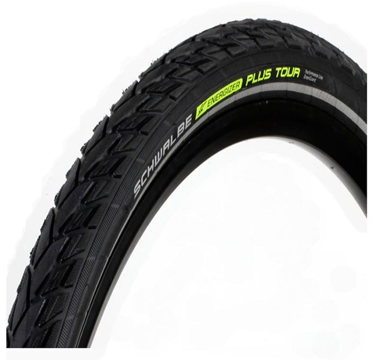 Schwalbe Draadband Energizer Plus Tour - GreenGuard - Reflectie - 28 x 1.5 inch / 40-622 - ADDIX E – Zwart Fiets kopen online