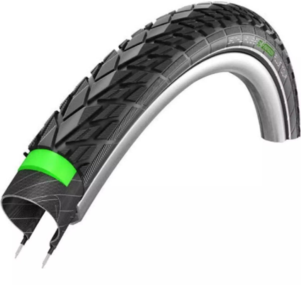 schwalbe e touring buitenband 3mm anti lek zwart met reflectie 28x1 40 ece r75 gecertificeerd