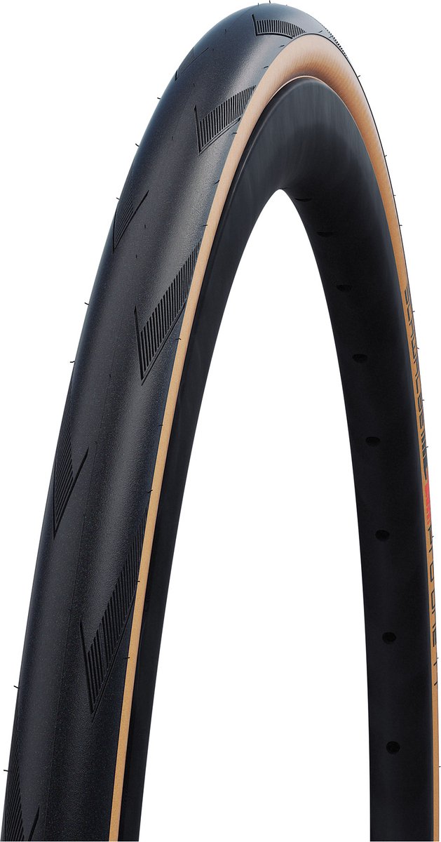 schwalbe pro one tle racefiets band 32mm skinwall bruin