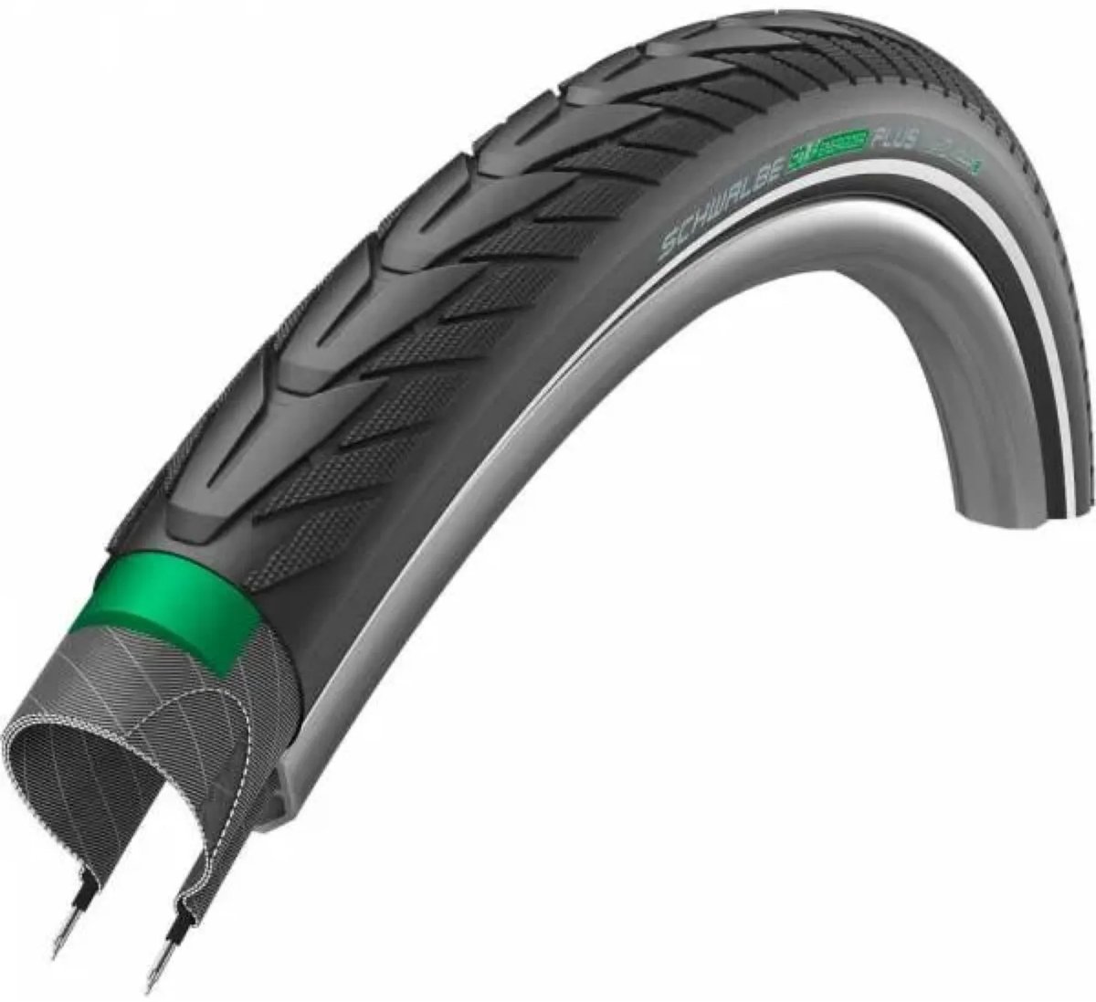 schwalbe vouwband energizer plus greenguard 28 x 1 7 inch 47 622 45 70 psi addix zwart