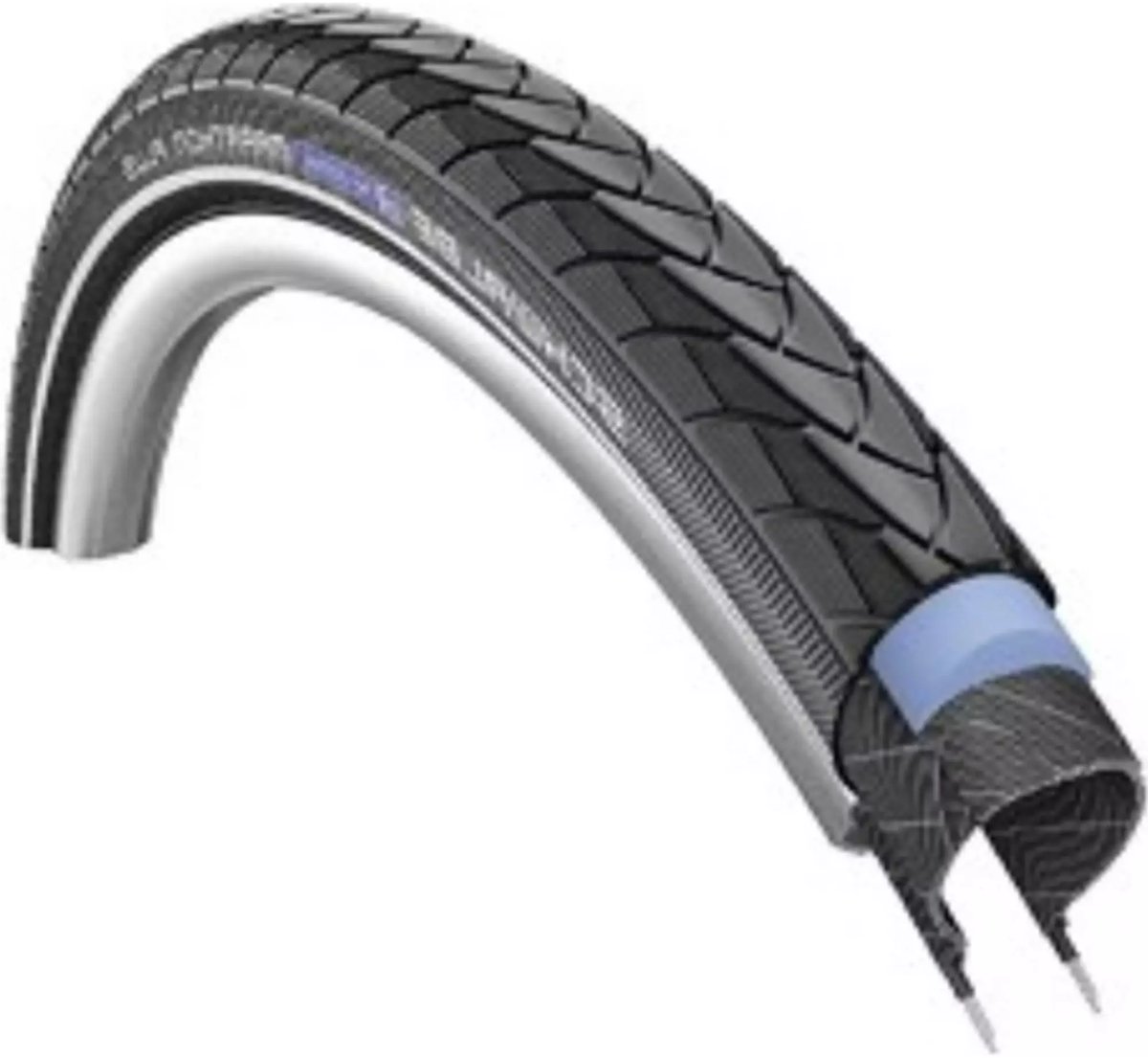 schwalbe vouwband marathon plus smartguard reflectie 28 x 1 5 inch 40 622 50 85 psi zwart