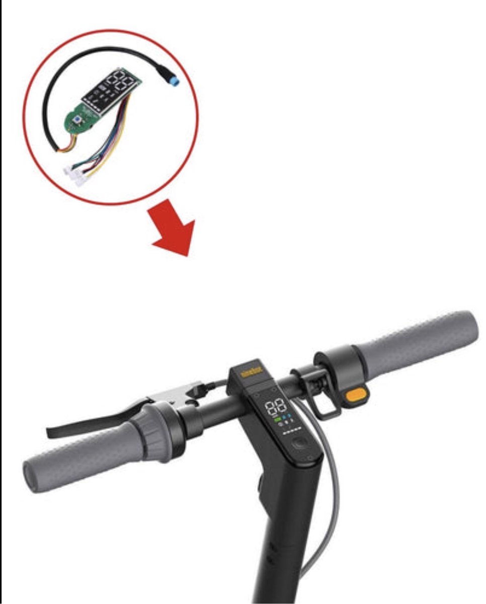 segway ninebot kickscooter f series display