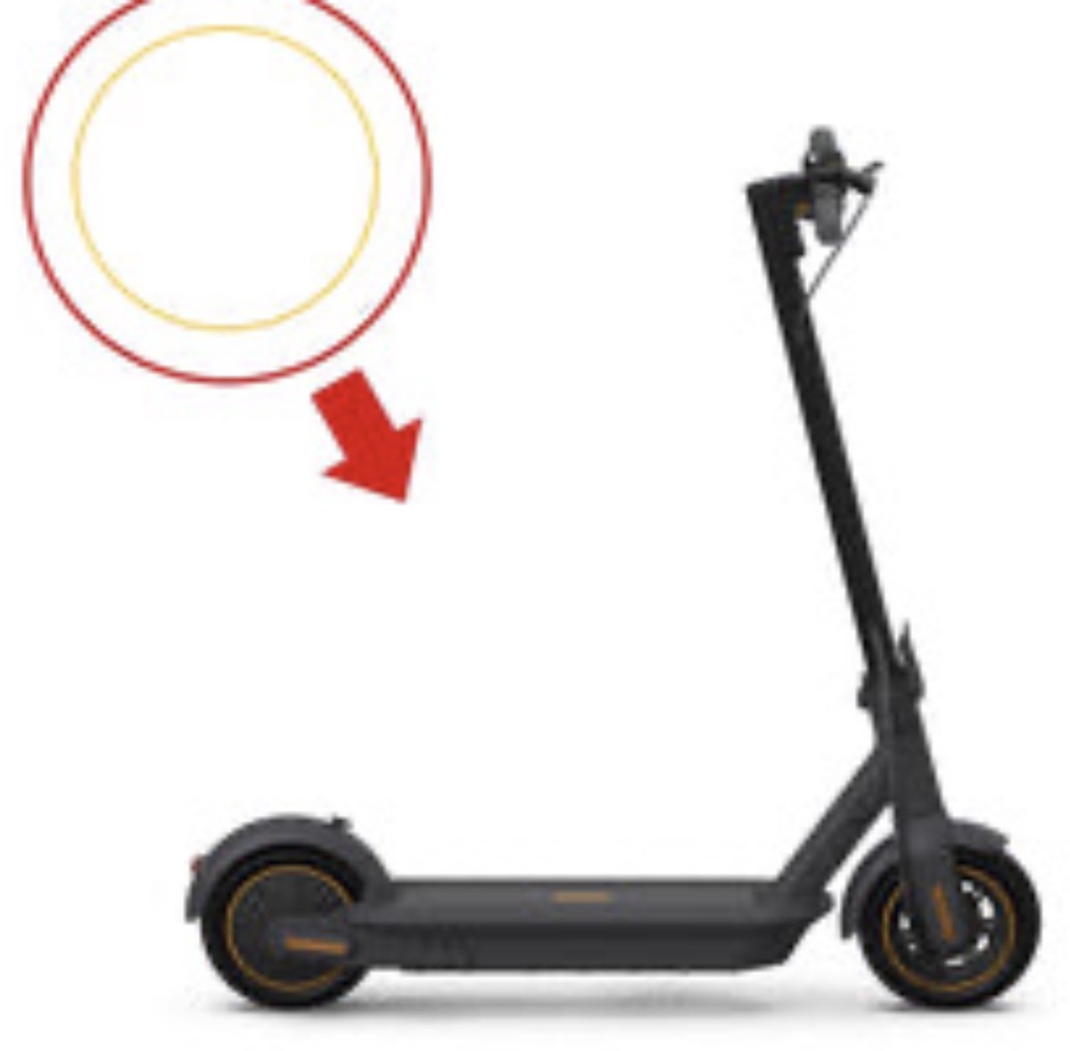 Segway-Ninebot Kickscooter Max G30 Wiel Stickers Buitenspeelvoertuigaccessoire kopen online