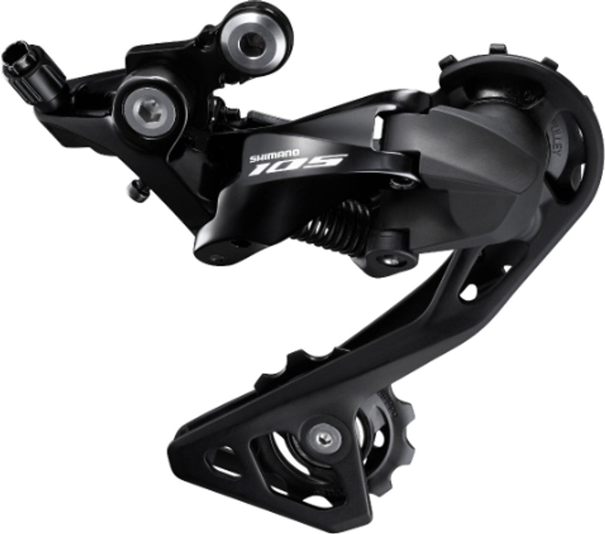 shimano achterderailleur 105 r7000 11s lange kooi zwart