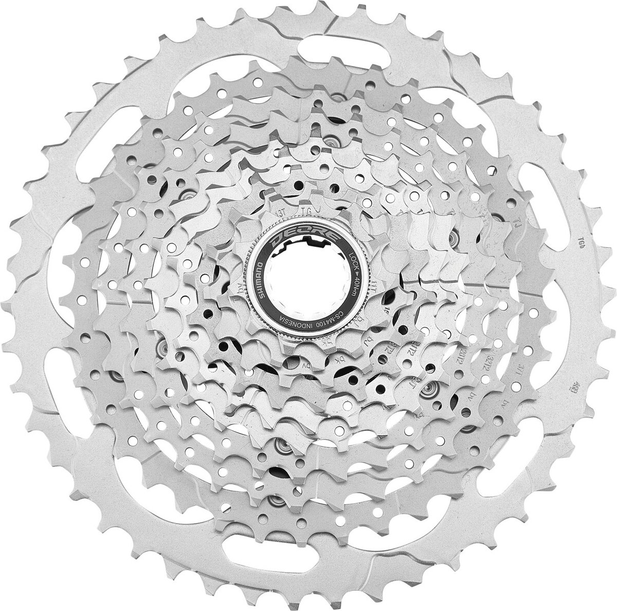 shimano deore cs m4100 10 speed cassette 11 42