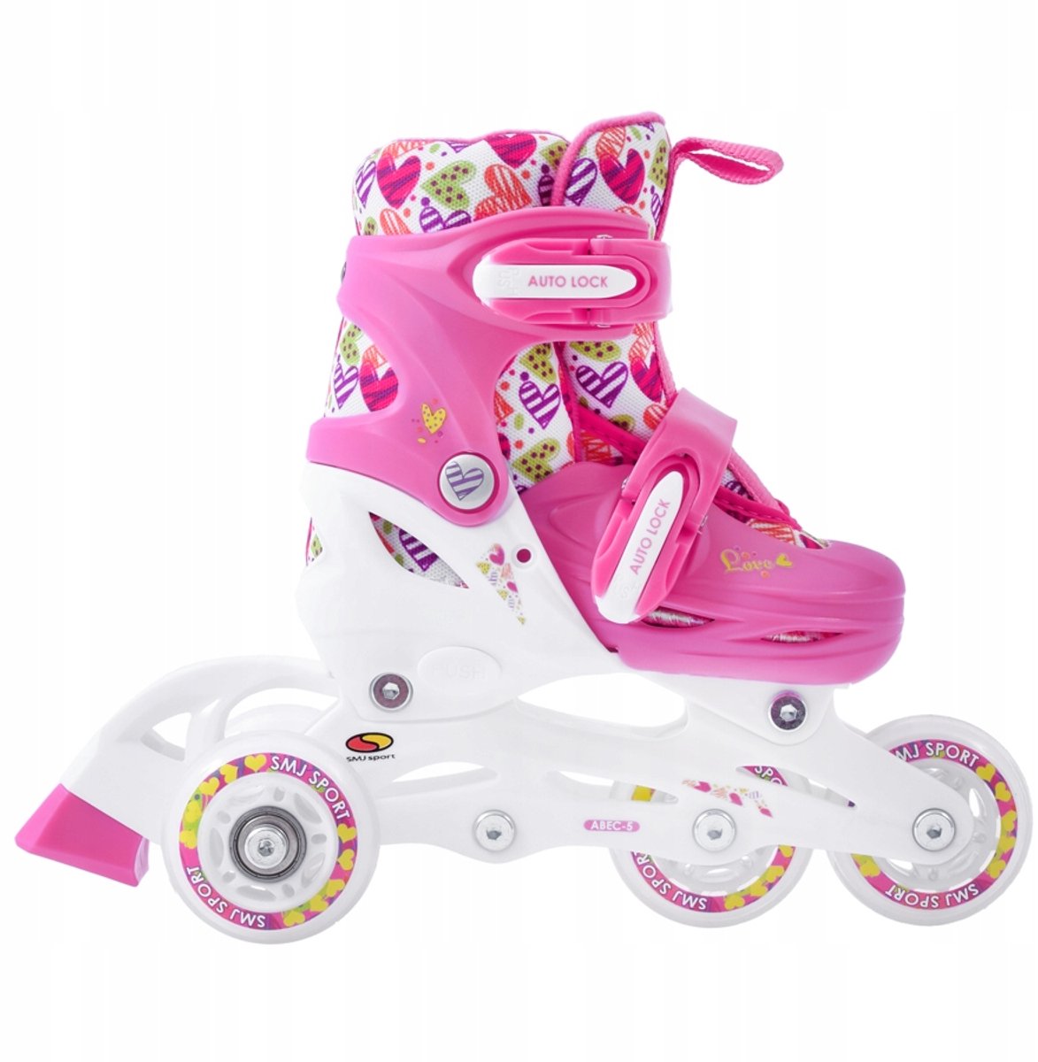 smj sport 2 in 1 kinderlaarzen schaatsen maat 26 29