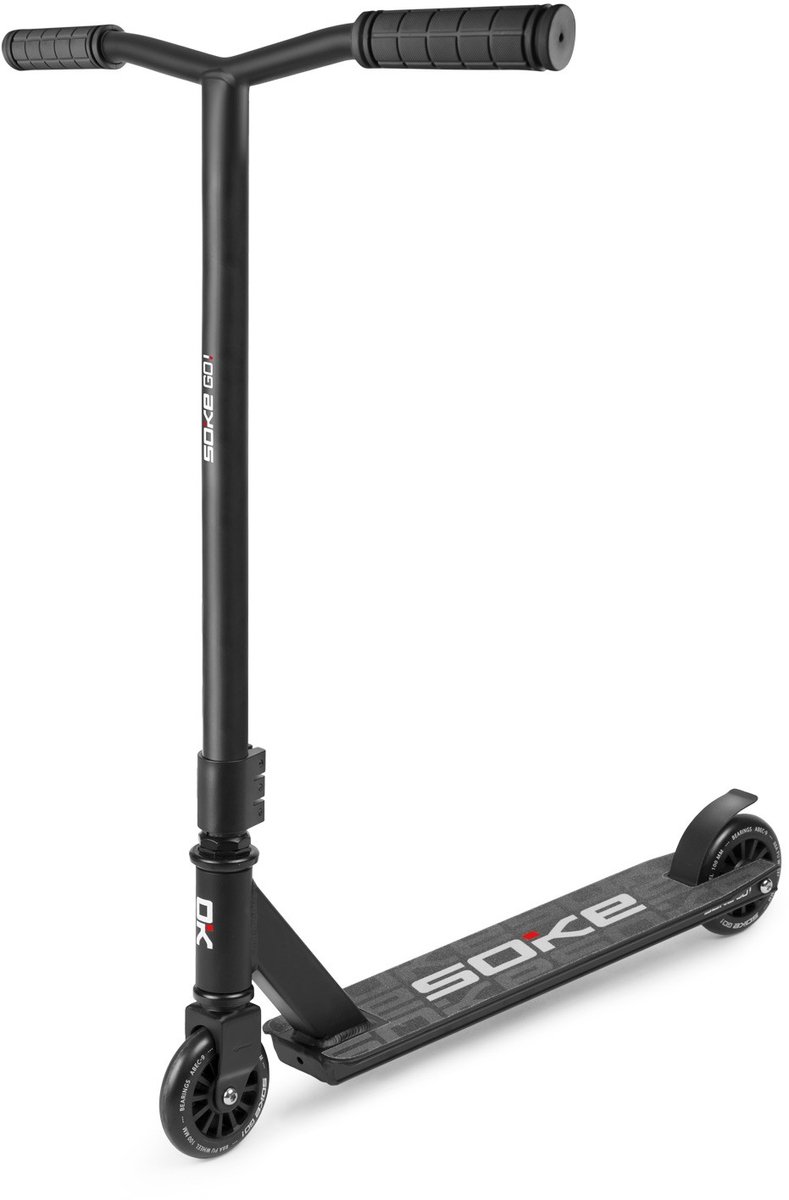 soke go stuntstep in zwart duurzaam en stijlvol