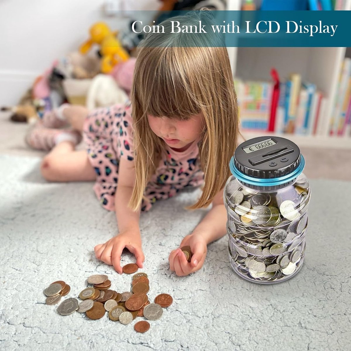 Spaarpot Teller Munten Elektronische Digitale LCD Teller Munten Geldbesparingsdoos Pot Munten Opbergdoos EURO Geld Fiets (elektrisch) kopen online