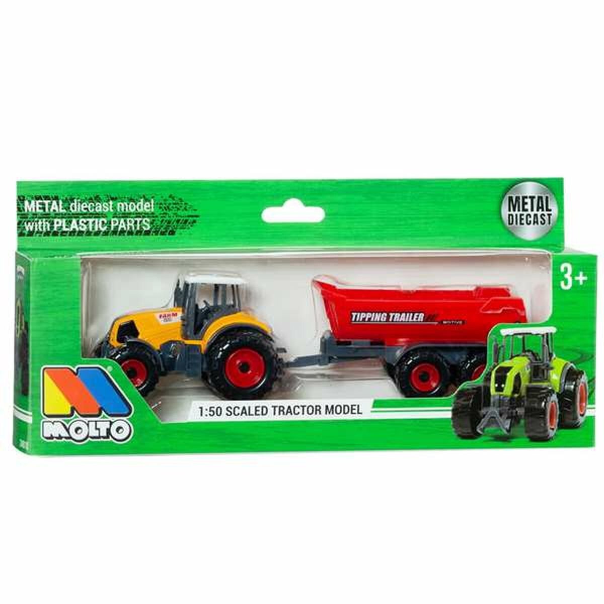 Speelgoedtractor Moltó 1:50 Buitenspeelvoertuigaccessoire kopen online