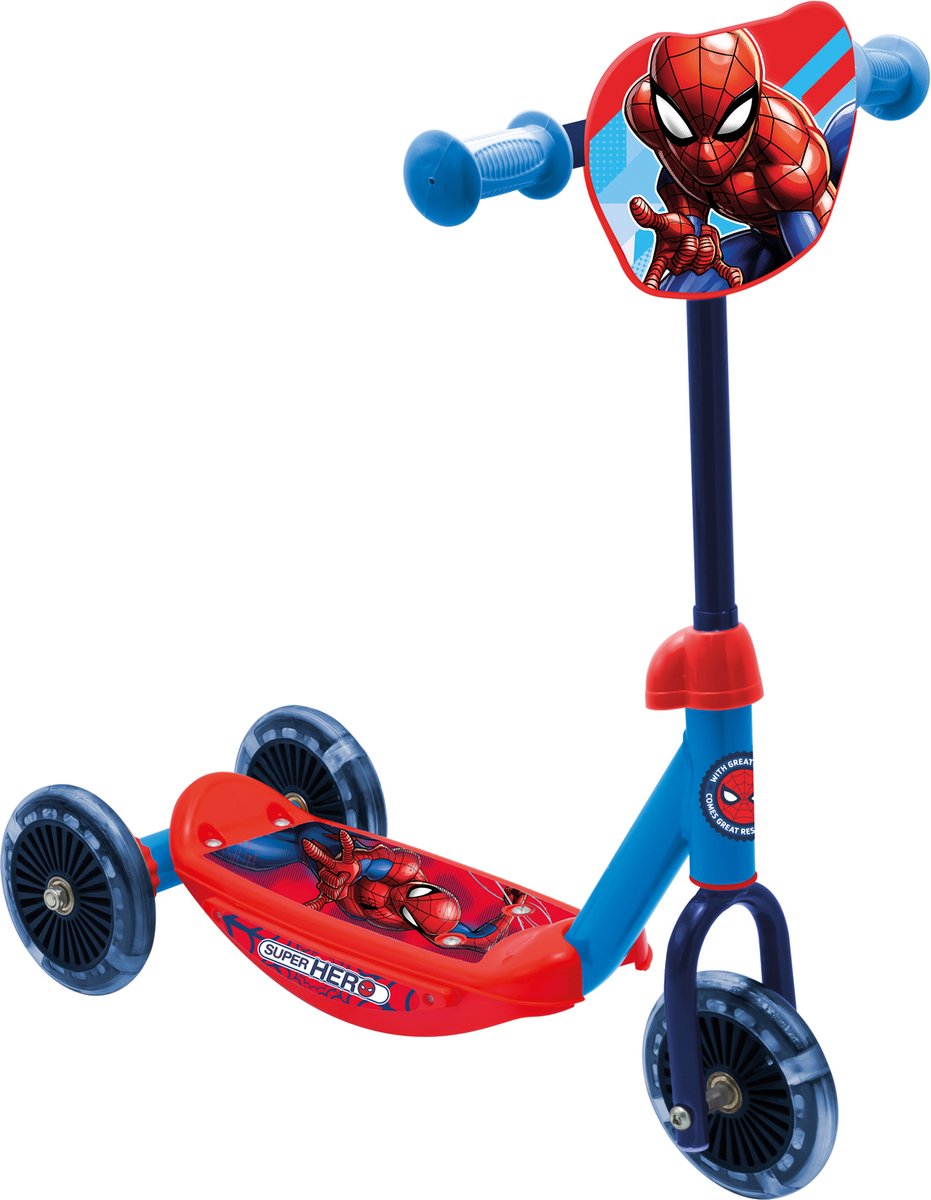Spiderman Kinderstep met 3 wielen Step kopen online