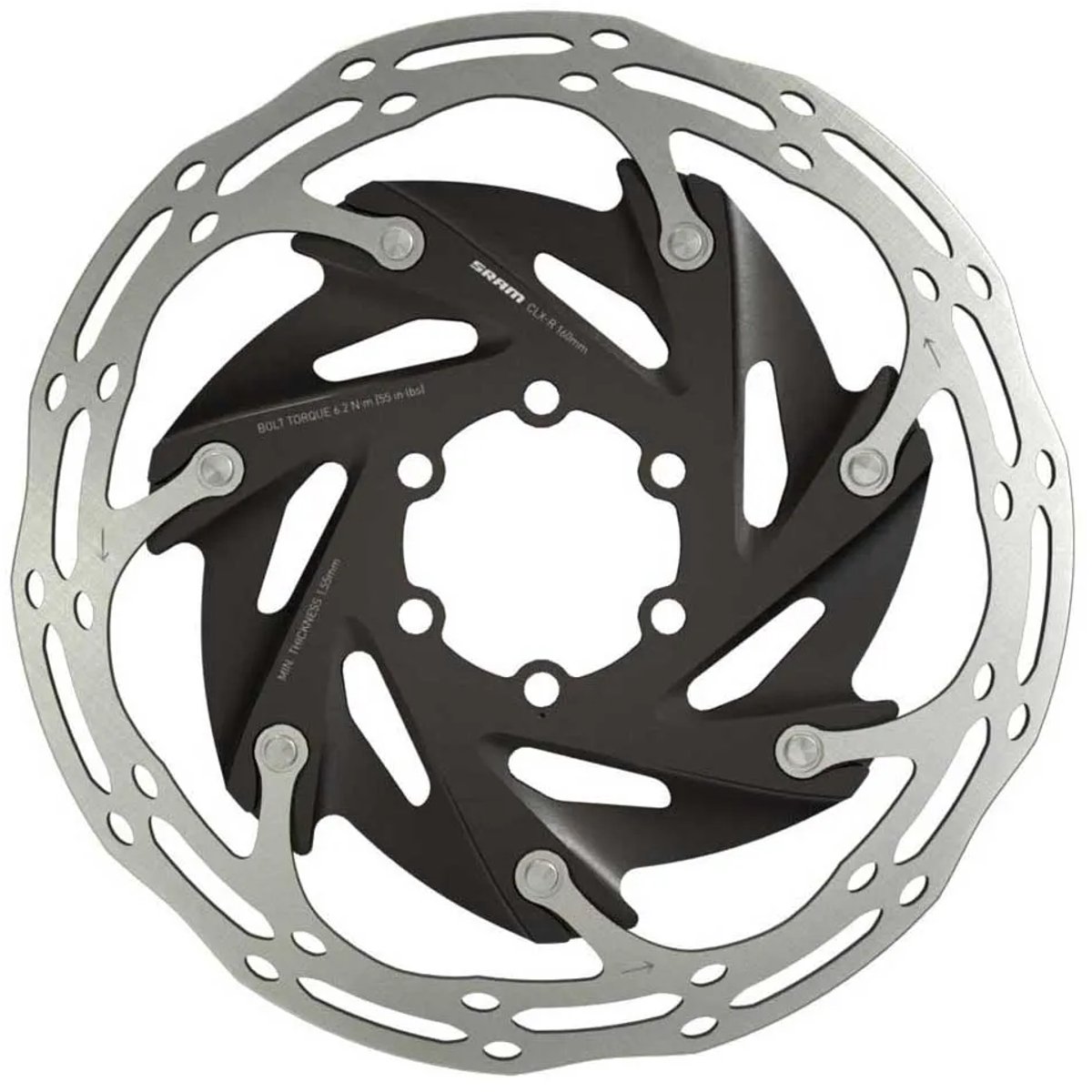 Sram Centerline X-road 2p Centerlock Remschijf Zilver 160 mm Fiets kopen online