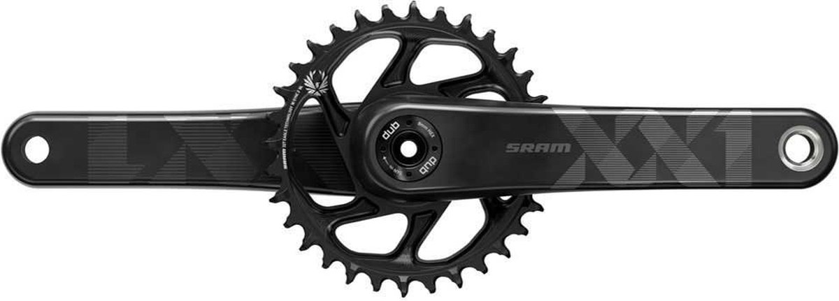 Sram Xx1 Eagle Dub Fat5 Direct Mount Crankstel Zwart 170 mm / 30t Crankstel kopen online