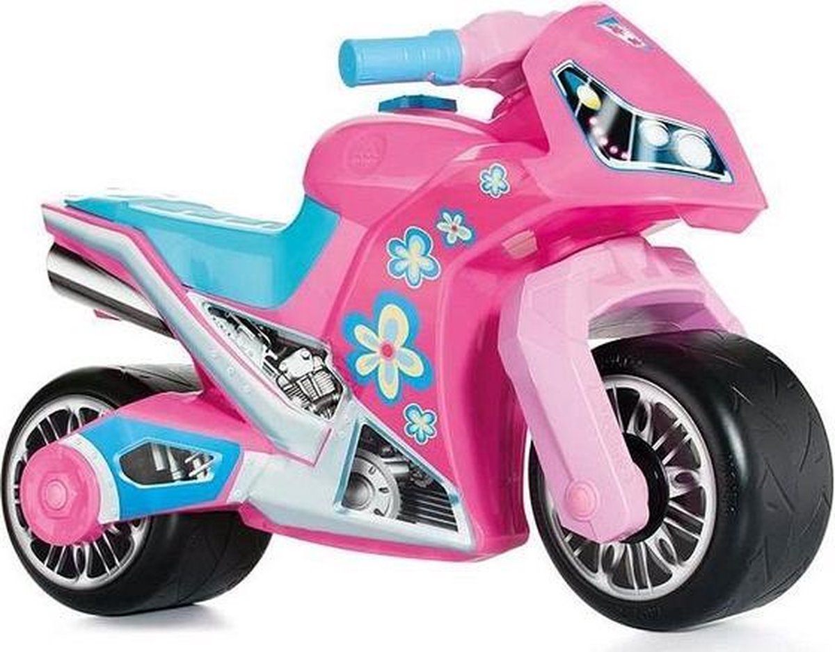 Stoere Roze loopmotor loopfiets meisjes ! Loopfiets kopen online