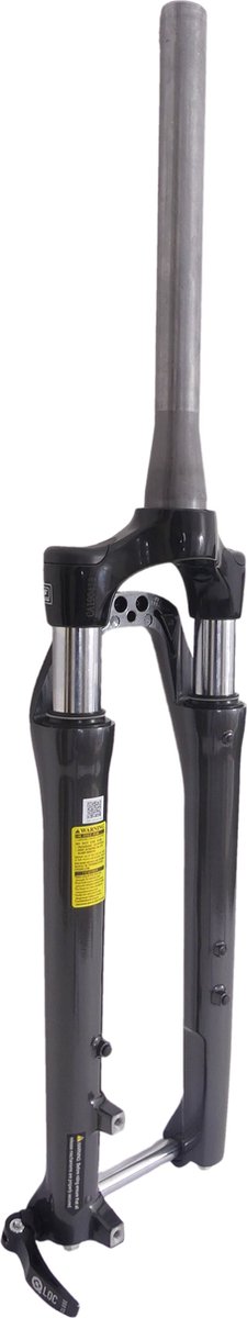 Suntour Voorvork 28 - DB NEX-E25 1.5 > 1-1/8 PM - 15mm steekas - Mat Zwart Fiets kopen online