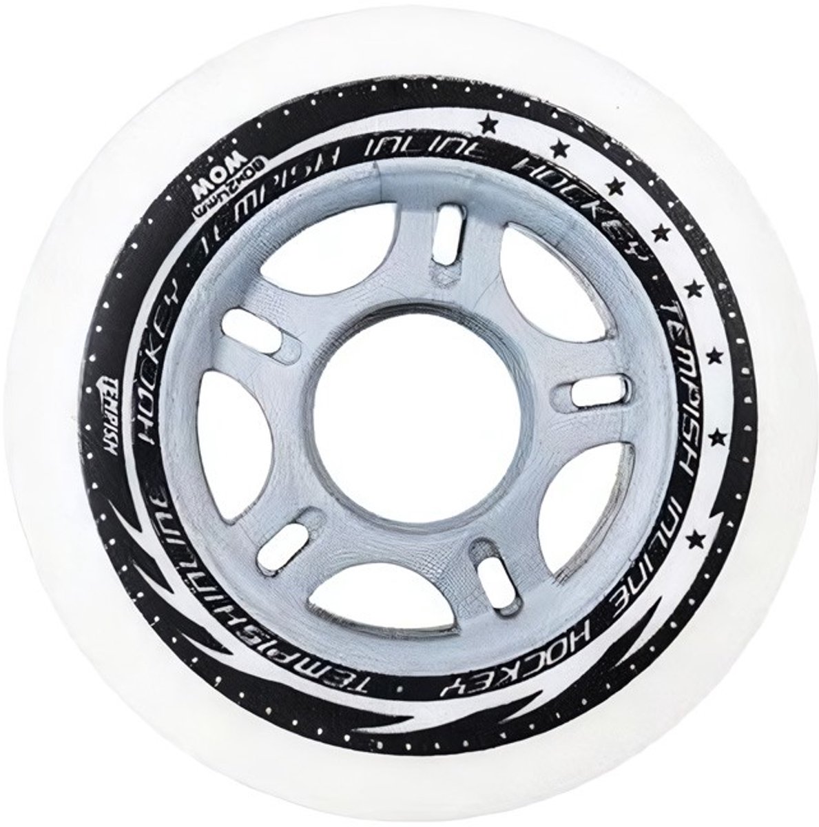 tempish woow for inline hockey schaatswielen zilver 84 mm 78a