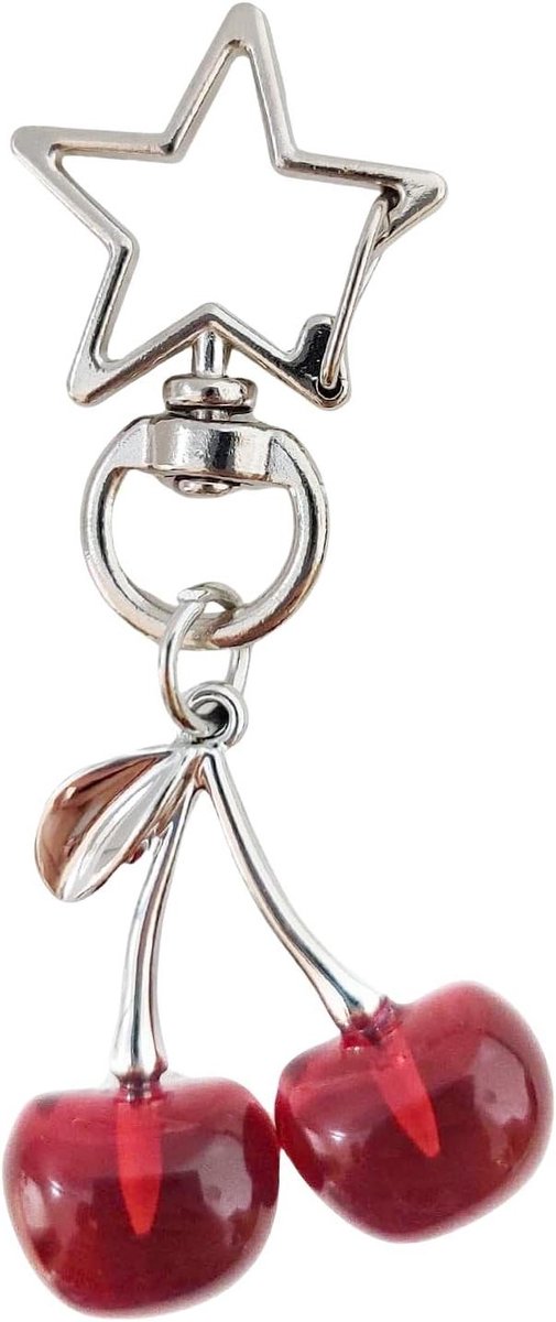 TheLau - Schattige kersensleutelhanger zakhanger ster Y2K vrouwen meisjes autobandminentwicklung scotty auctie biljetten organizer. Skateonderdeel kopen online