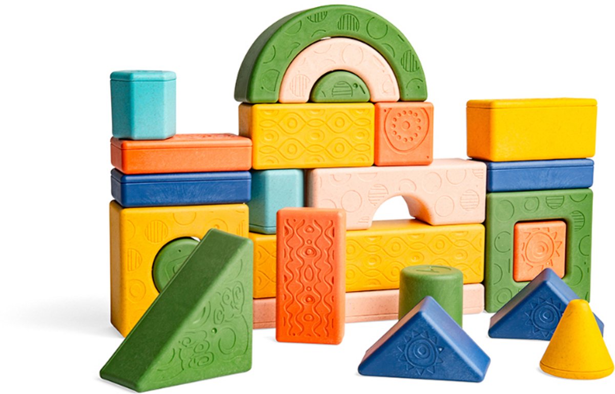 Tiger Tribe bio blokken deluxe bouwset - duurzaam speelgoed. Step kopen online