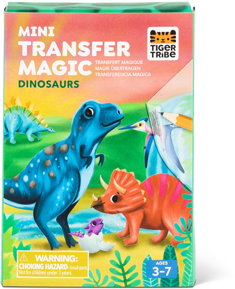 Tiger Tribe dinosaurus speelset mini transfer magic - creatief speelgoed. Step kopen online