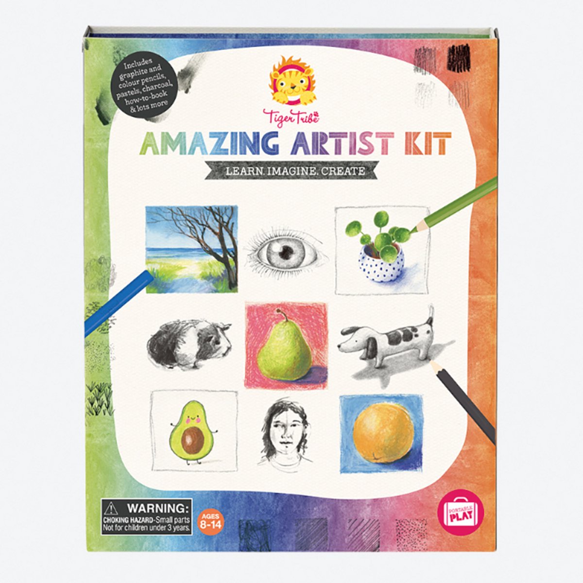 Tiger Tribe tekenpakket Amazing Artist Kit voor creatief plezier. Step kopen online