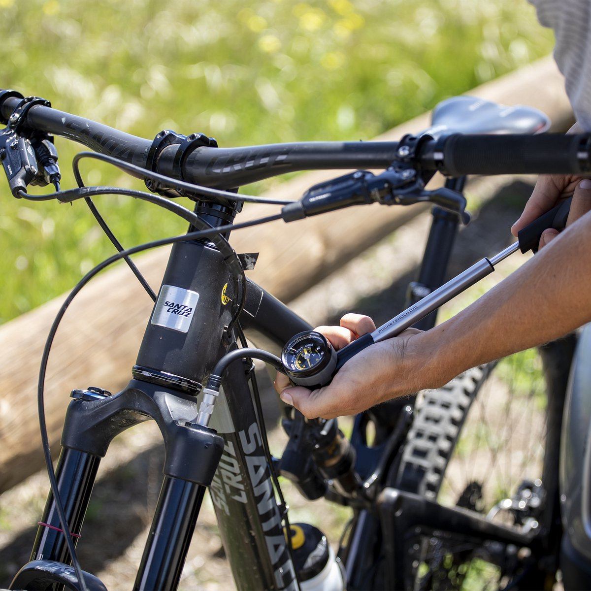 Topeak Minipomp suspension Pocket Shock DXG Fietspomp kopen online