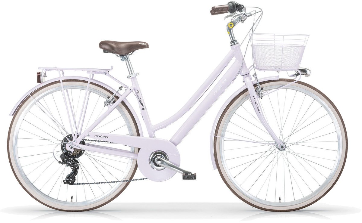 Trekkingfiets Nieuwe Boulevard Woman 28" 6 versnellingen, paars Fiets kopen online