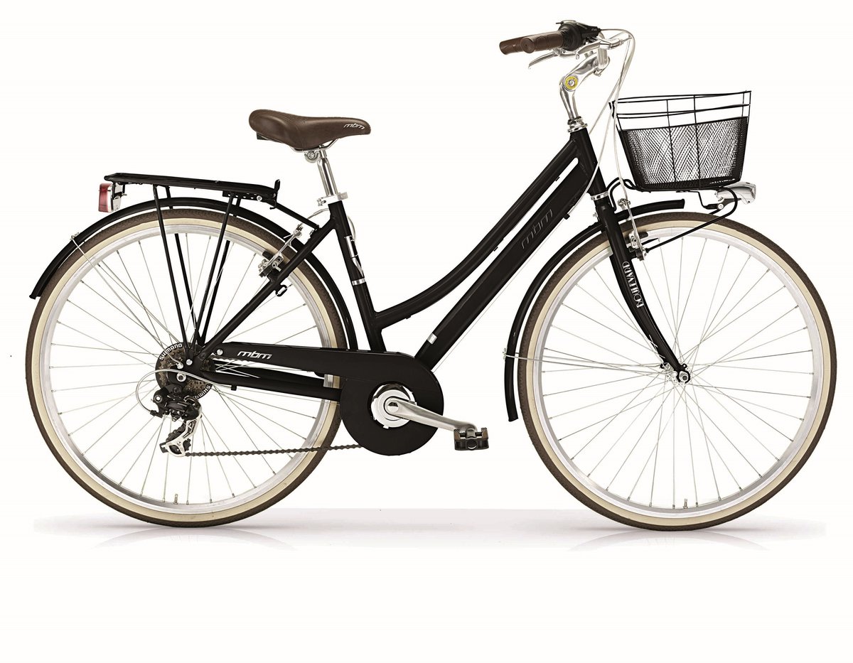 trekkingfiets nieuwe boulevard woman 28 6 versnellingen zwart