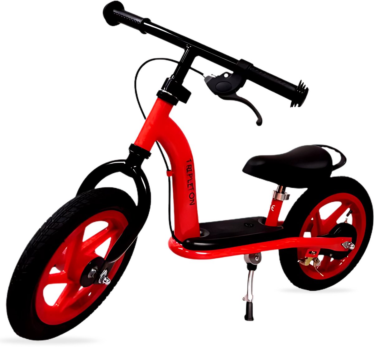 tripleton loopfiets loopfietsen loopfiets 2 4 jaar peuterfiets kinderloopfiets rood