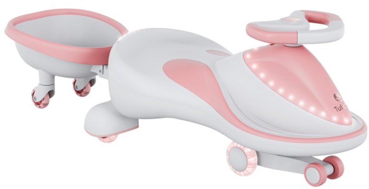 tulano focus 55 loopauto gravitatie zwaartekrachtrijder tot 100 kg roze