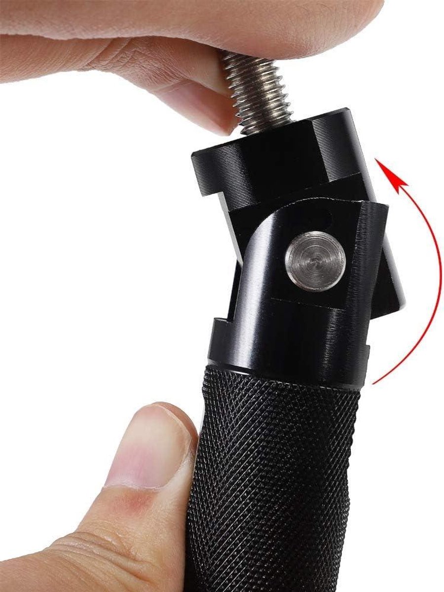 vervang de titel naar universele motorfiets fiets opvouwbare voetpedaal voetsteunen vervanging voor motorfietsmodellen 8mm bouten cnc opvouwbare voetsteun r1 r6 r125 r3 r25 mt07 mt 07 mt09