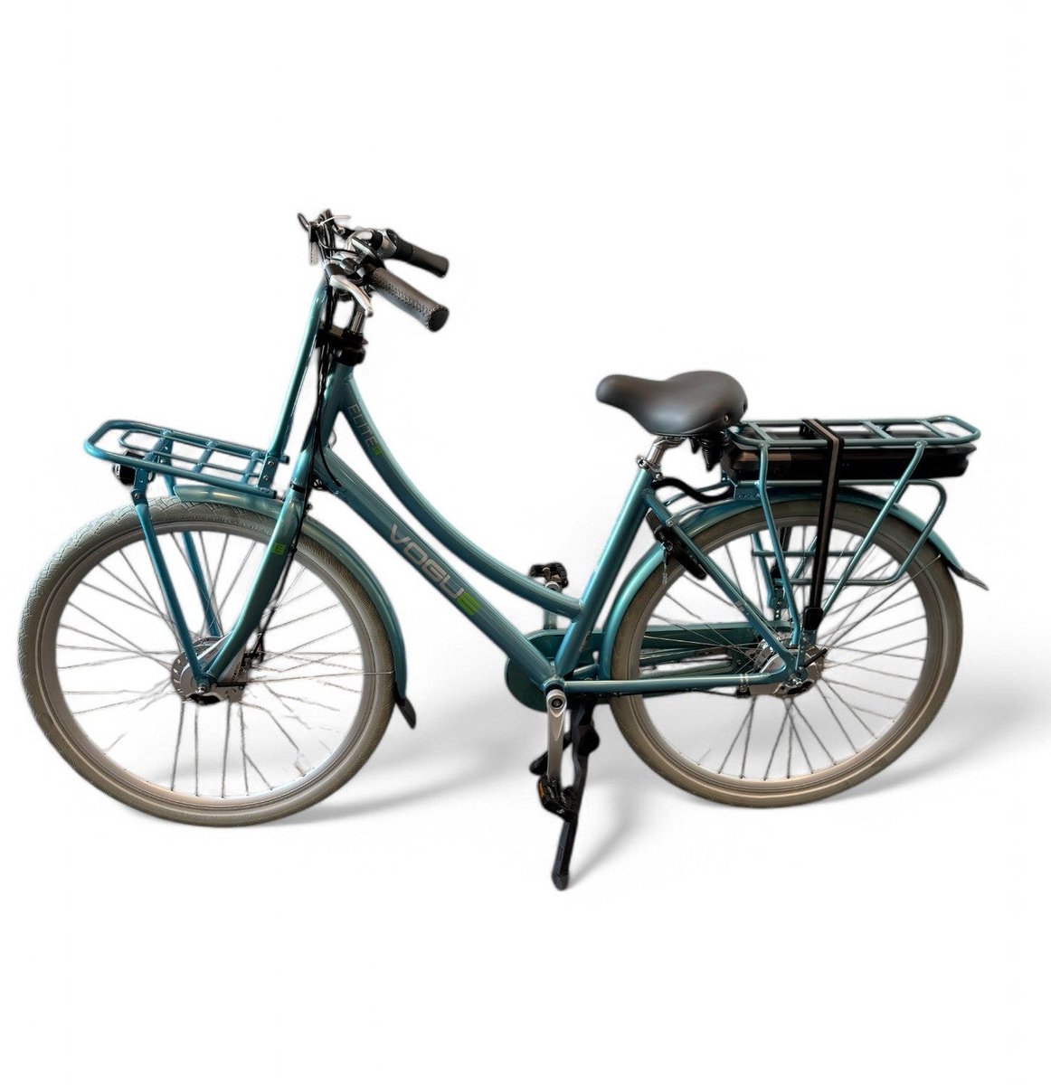 Vogue Elite 7 Elektrische Fiets 7 Versnellingen 57cm 13Ah Rollerbrake E-bike - Mint Blue Fiets (elektrisch) kopen online