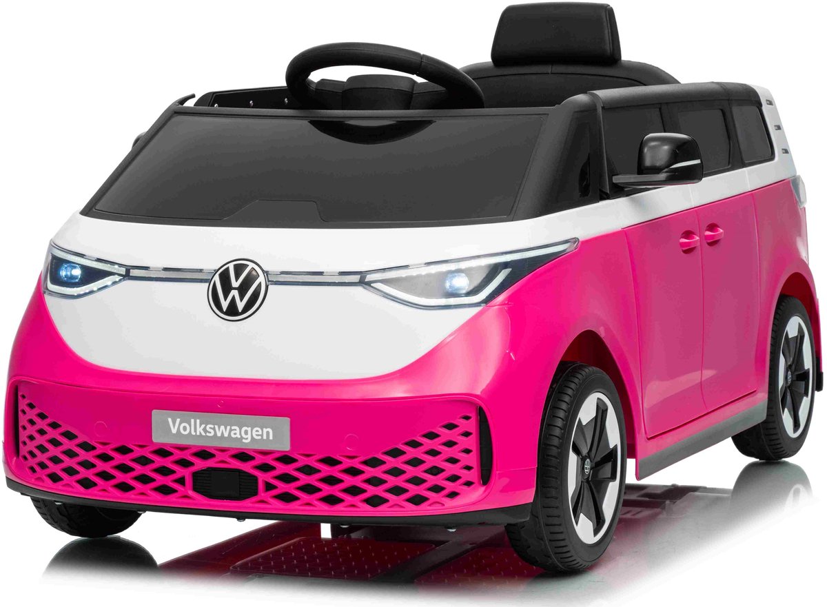 Volkswagen ID Buzzz 12V roze, volkswagen 12V, VW ID Buzzz 12V roze, VW 12V, Elektrische kinderauto 12 volt - 1 tot 5 jaar Accuvoertuig kopen online