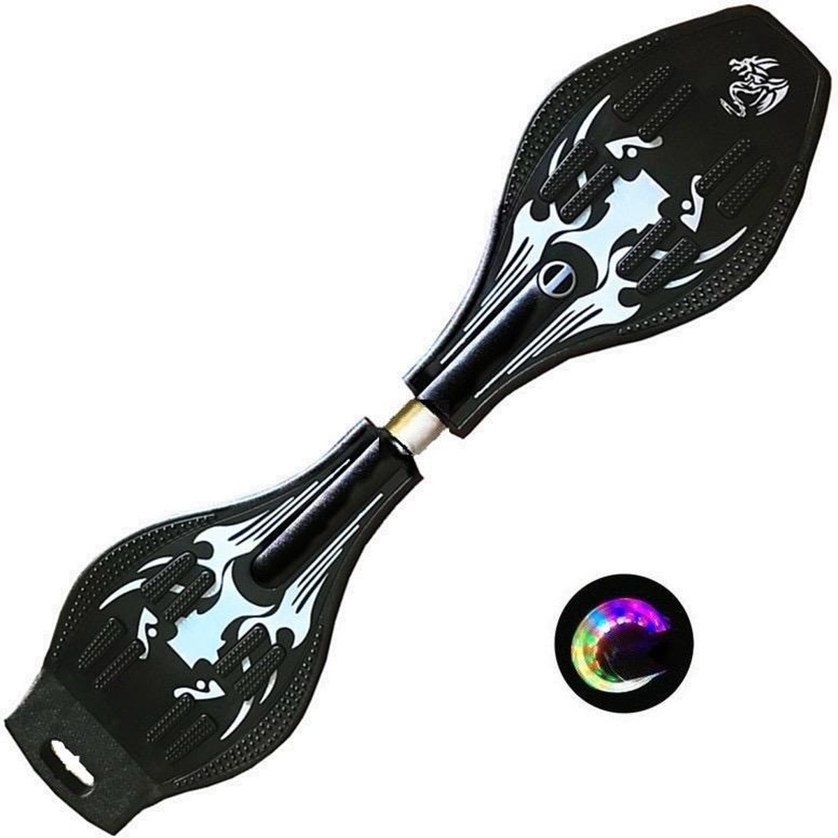 wave board met licht waveboards skateboard LED StreetSurfing Board Wave Props zwart gratis draagtas Waveboard kopen online