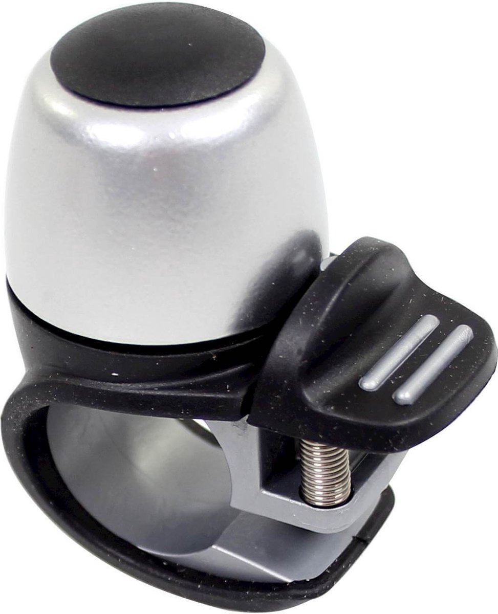 Widek Compacte fietsbel - modern design - zilver - uitstekende klank - duurzaam aluminium Fiets kopen online