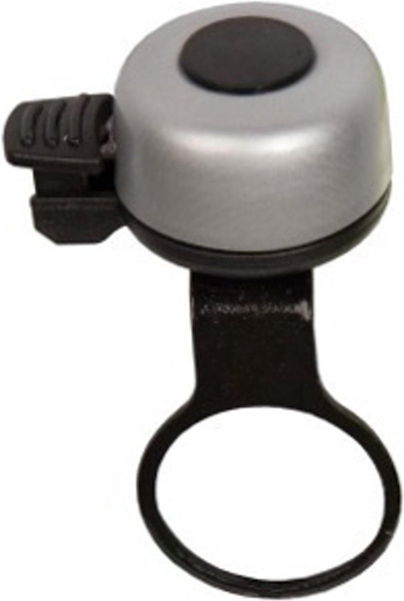 widek fietsbel decibel a head bevestiging zilver