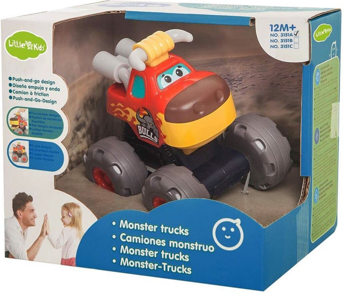 Wrijving Vrachtwagen Monster Trucks 17 x 15 x 15 cm (17 x17 x 15 cm) Buitenspeelvoertuigaccessoire kopen online
