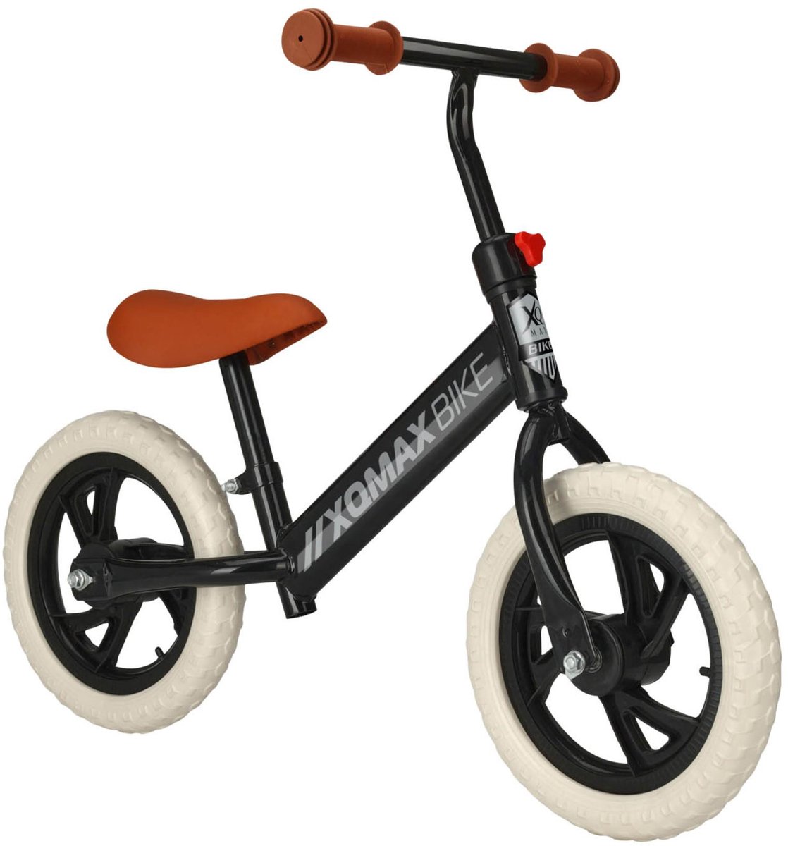 xq max loopfiets zwart