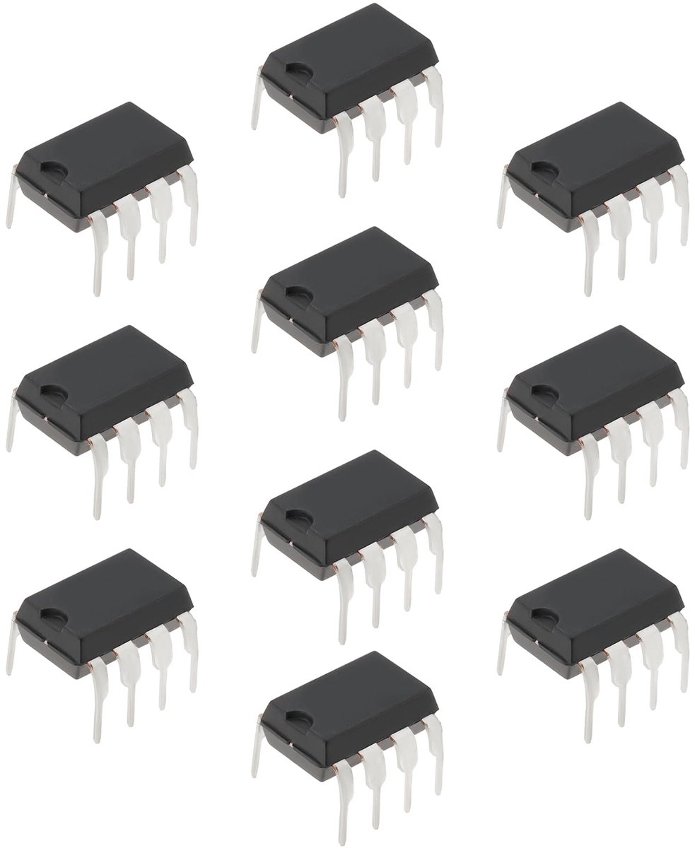 10pcs dual low noise tl072cp tl072 dip 8 operational amplifiers dual low noise jfet input op amp ic chips for diy circuit components