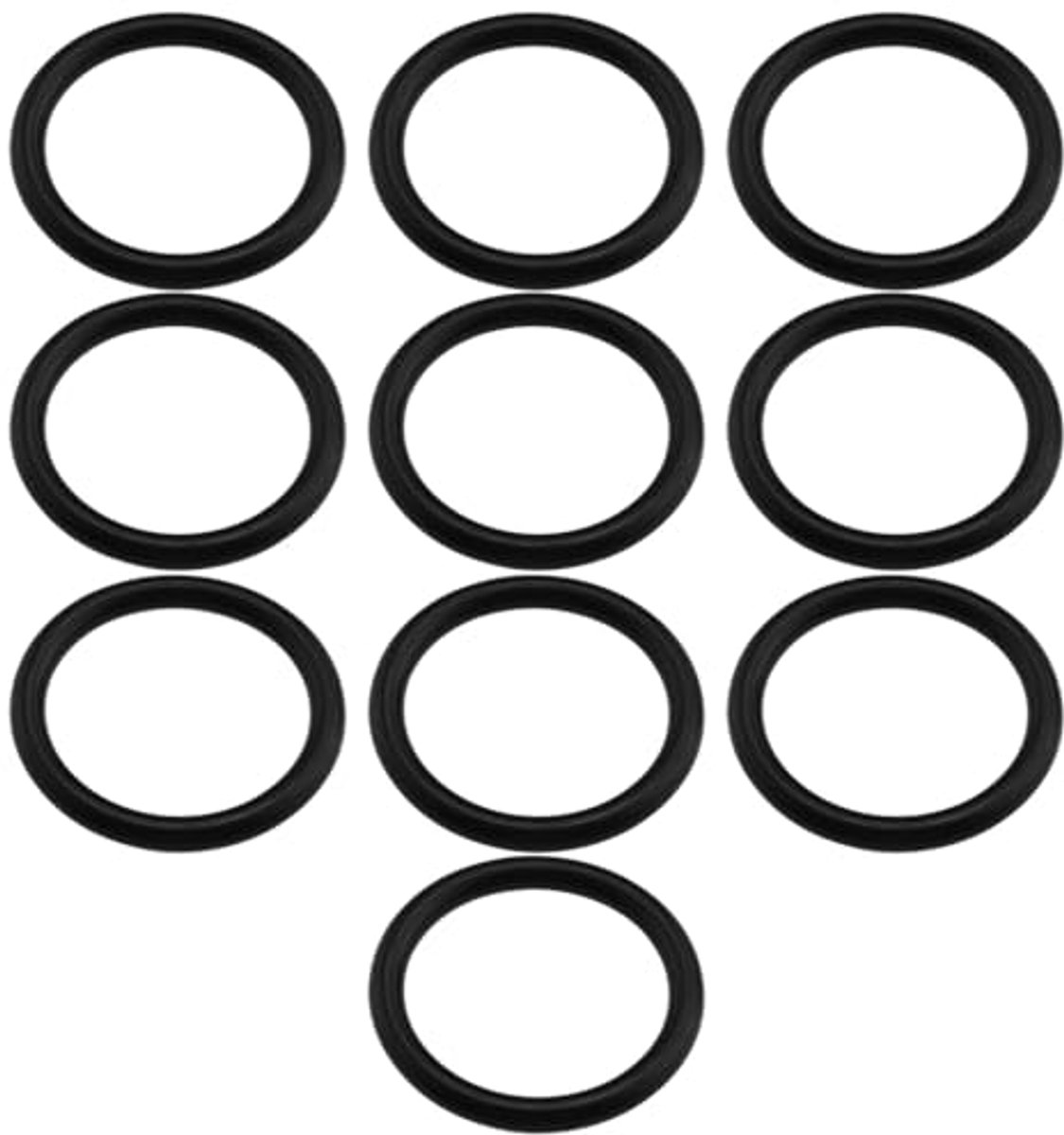 10pcs nitrile rubber o rings 32mm od 25mm id 3 5mm width 071099535 compatible with flanges socket mixer compatible with centers compatible with honeywell black