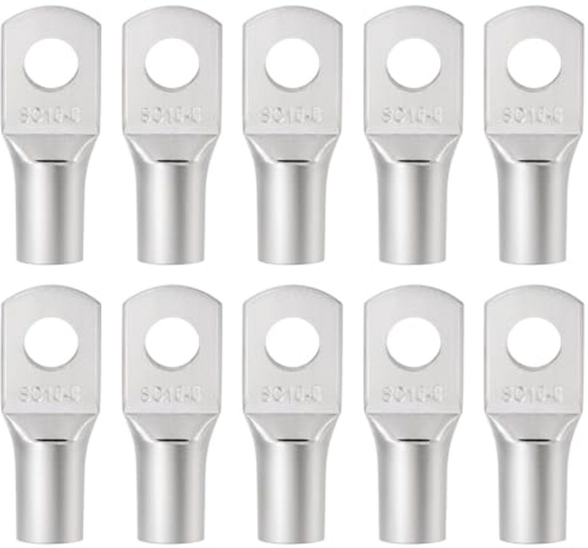 10pcs Terminal Blocks SC25-8 Wire Harness Terminal Blocks Tube Ends Non Insulated Skateonderdeel kopen online