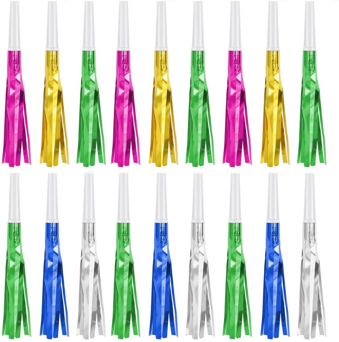 18 pcs party squatmakers consolation musical blowouts for birthday party sports events new year christmas party accessories whistles