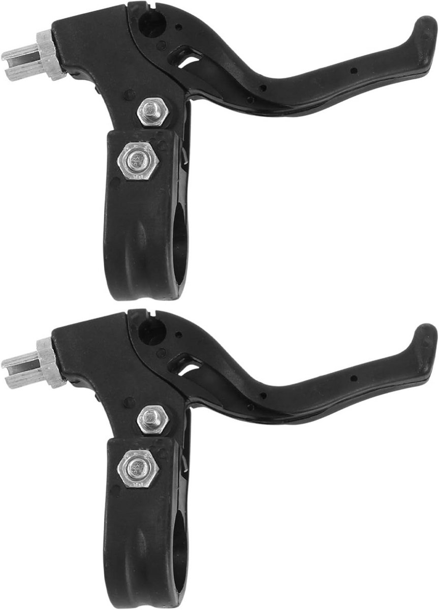 2 Stuks Fiets Remhendels Zwart voor Kinderfiets - Universele Vervanging Fietsremmen Kinderfiets kopen online