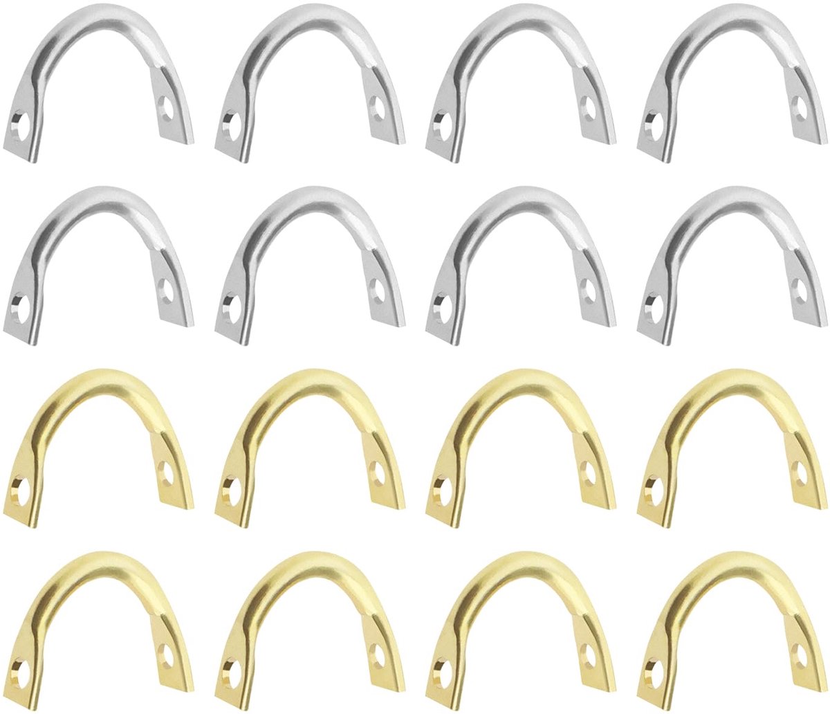 200pcs fishing clevis 7 5x6mm easy spin spinner u type 1mm bait making bore u shaped brass links lure making accessories freshwater saltwater gold and silver