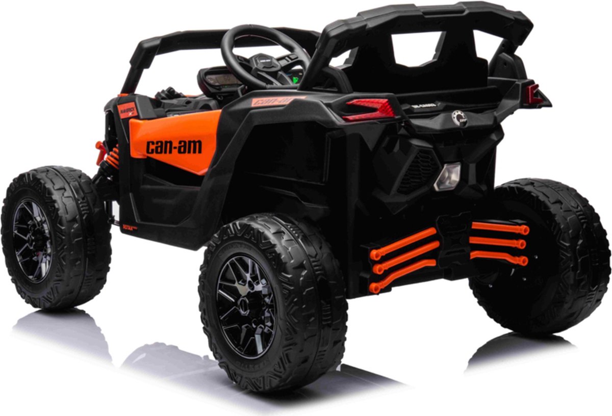 24V CAN-AM Maverick 1 zits buggy CA-Orange 4WD accuvoertuig kinderauto Accuvoertuig kopen online